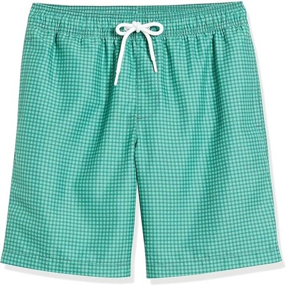 Essentials Men's 9" Relaxed-Fit Quick-Dry Swim Trunk - Picture 5 of 5